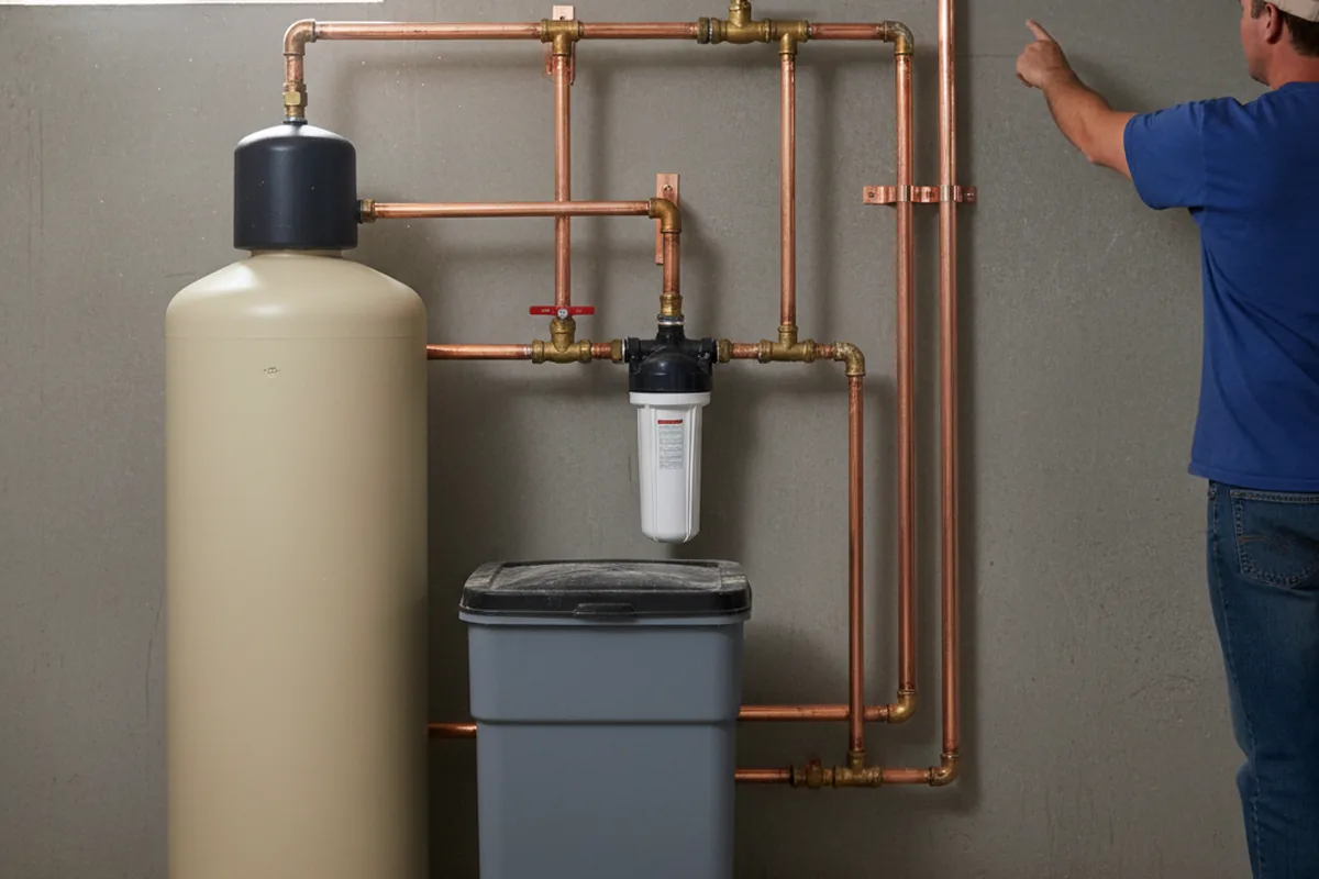 Whole-house water treatment system installed in Allston